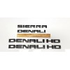GM 4PCS Matte Black GMC SIERRA DENALI HD Duramax 2500HD
