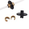 Archery Slide-On Kisser Button with Copper Anchor Clips (Pack of
