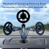 Universal 360° PRO Magnetic Suction Phone Holder Car,Alloy Folding Magnetic