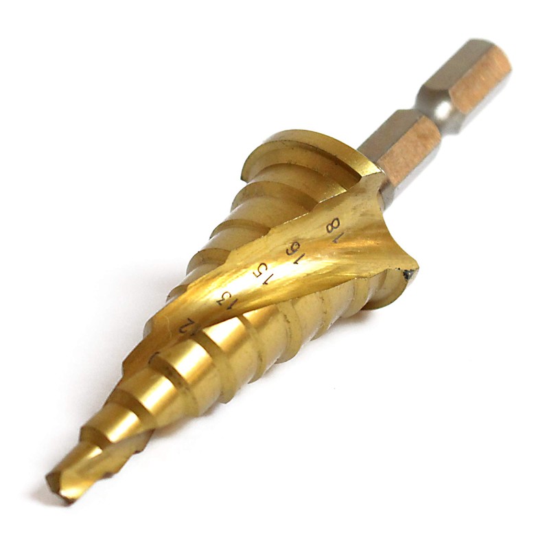 BIGMAN SSD-1 Spiral Step Drill, 9 Steps