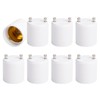 JACKYLED GU24 to E26 E27 Adapter 8-pack Heat Resistant Up