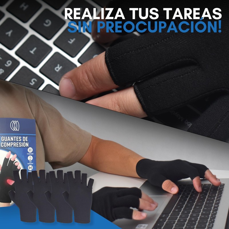 Podcase Osteoarthritis Gloves for Men and Women, Compression Gloves for