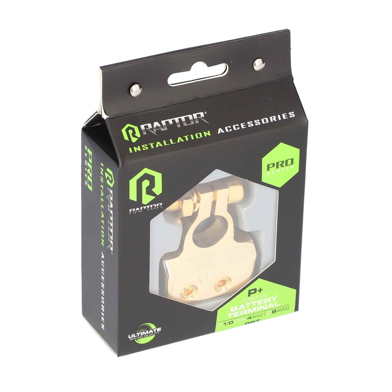 RAPTOR BY METRA ELECTRONICS PRO SERIES POSITIVE BATTERY TERMINAL -