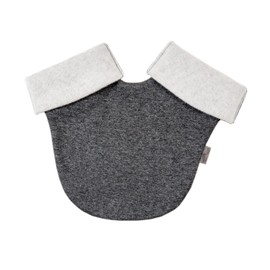 Partner gloves made of double fleece - made in Germany., anthracite/grey