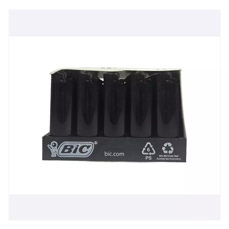 Bic Classic Black Lighters Pack Of 50