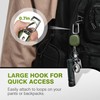 ELV Retractable ID Badge Holder: Heavy Duty Metal Retractable Keychain