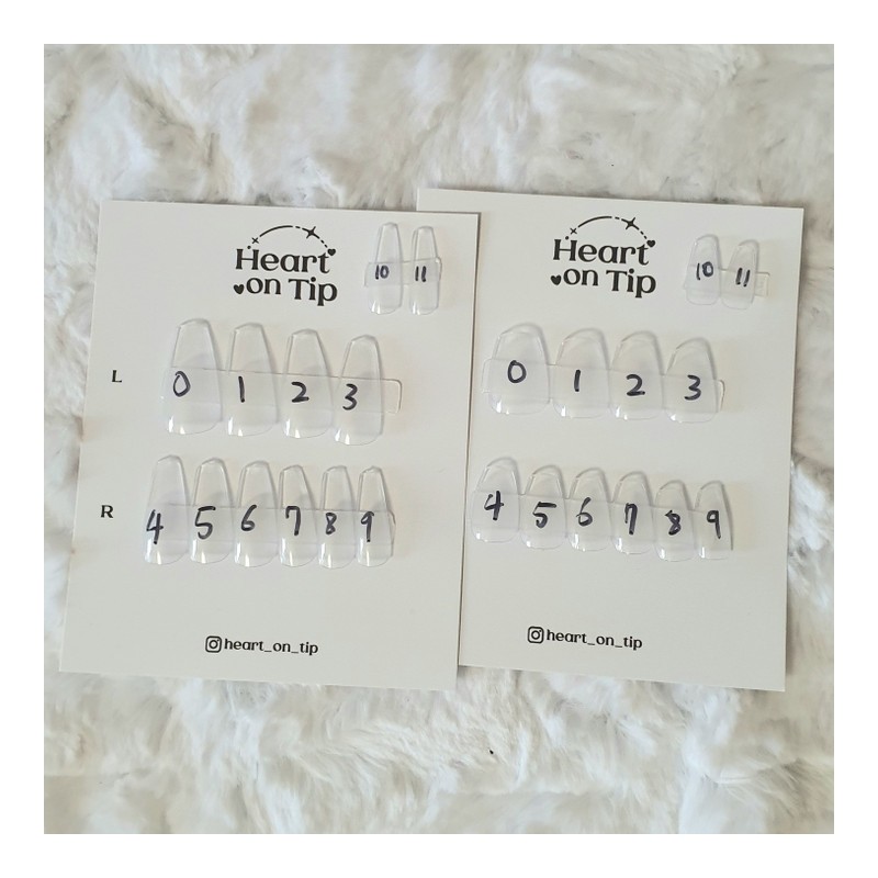 [1+1] Sample tip for measuring size - Stiletto / [1+1]