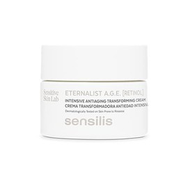 Sensilis - Eternalist A.G.E, Crema Antiedad Intensiva, Hidratante y Reparadora con Retinol, Ácido Hialurónico y Vitamina A, para Pieles Sensibles o con Rosácea - 50 m