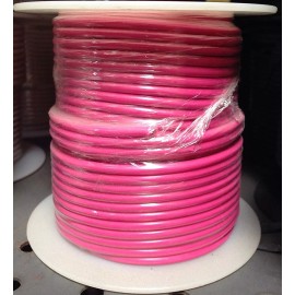 autopartshouse 14-Gauge 100-Feet Bulk Spool, Light Pink Color Stranded Copper Wire (Made in USA