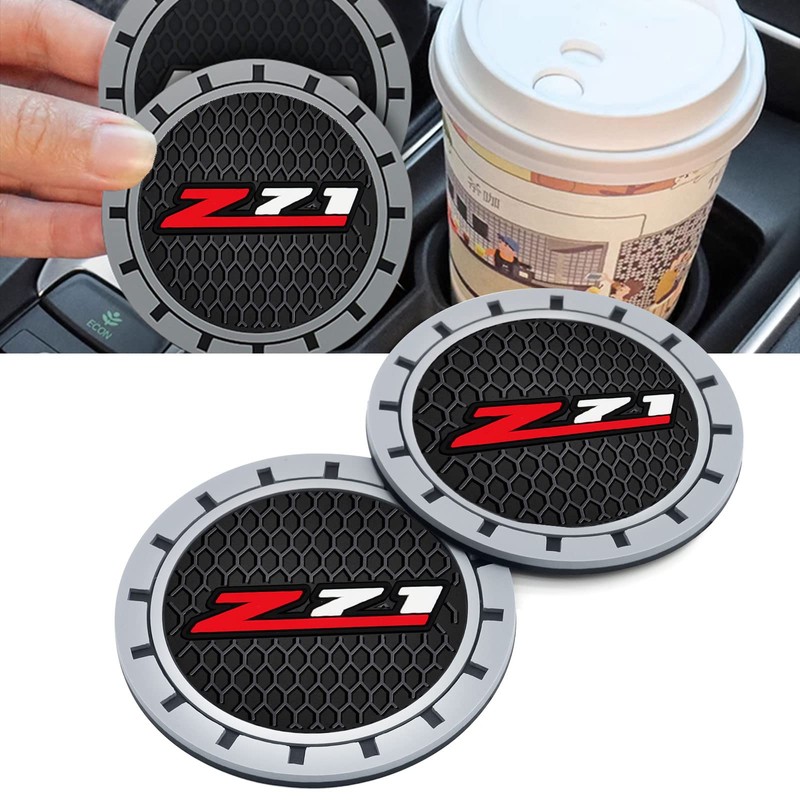 Goshinety Car Cup Holder Coaster for Chevy Colorado Silverado Z71