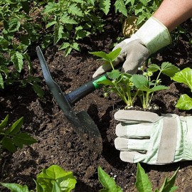 The Wright Stuff Handheld Planter Trowel and Pick Combination Garden Tool