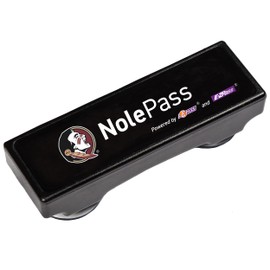 FSU Nole Uni Prepaid Portable Toll Pass by E-PASS – Works in 19 States Including FL, GA, NC, VA, WV, MD, DE, NJ, NY, PA, MA, RI, NH, ME, OH, in, IL, KY, and MN