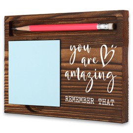 You are Enough Motivational Gift for Best Friend, Appreciation Thank You Gifts for Women Men Teacher Employee, Retirement Birthday Farewell Cheer Up Hard Time Recognition Note Holder MT16