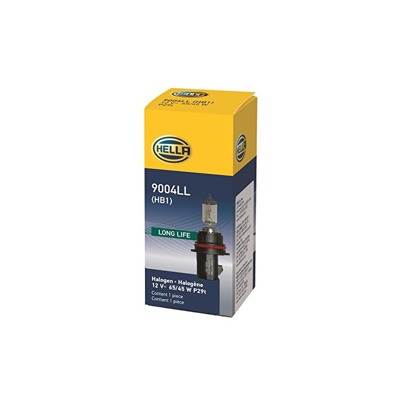 HELLA 9004LL Long Life Bulb, 12V, 65/455W