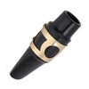Alto Sax Saxophone ABS Mouthpiece with Cap Metal Buckle Reed