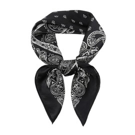 RIIQIICHY 100% Mulberry Silk Scarf Head Scarf for Women Hair Scarf Silk Scarf for Sleeping Hair Wrapping Square Neck Scarves