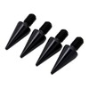 PrecisionGeek M8 10mm dia Black Aluminium Speaker Spikes Set of