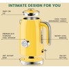 SUSTEAS Electric Kettle - 57oz Hot Tea Kettle Water Boiler