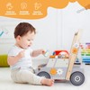 Labebe Baby Push Walker and Tool Bench - Wooden Activity