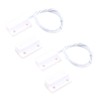 HALJIA 2PCS MC 38 Wired Door Window Sensor Magnetic Switch
