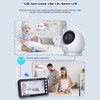 2.4GHz FHSS Monitor with Camera 720P 4.3 Inch LCD Screen