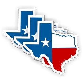 Texas Flag Hard Hat Sticker | Decal | Label Tool Lunch Box Motorcycle Helmet USA Stickers