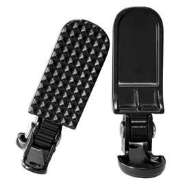 1 Pair Bike Rear Pedals Mini Folding Bike Foot Pegs Stable Bicycle Rear Pedals for Mountain Bike Electric Bike