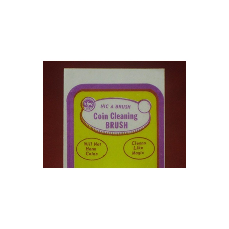 Nic-A-Brush Coin Cleaning Brush