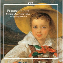 Cpo Records Ries / Schuppanzig Quartett / Massades - String Quartets 3 [New CD]