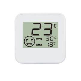 Digital Indoor Thermometer Indoor Hygrometer Room Temperature Monitor Humidity Gauge with Big Screen Stand Wall Hanging Magnet