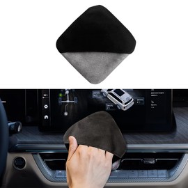 QZTYTY Car Screen Cleaner, Car Cleaning Pads, Vehicle Touchscreen Microfiber Cleaning Cloth, Universal Car Cleaning Wipe Car Accessories Suitable for Vehicle Dashboard LCD Display Interior (Square)