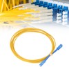 5PCS Optical Fiber Extension Cable Single Mode LSZH Sheath Fiber