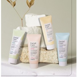 Clear and moist facial care cleansing foam 100ml - Collagen/Aqua/Rice/Eoseongcho facial care cleansing foam 100ml - rice 2ea