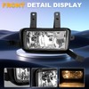 Shocklight Fog Lights Fit For 2015-2020 Chevy Suburban/Tahoe 2015-2020 GMC