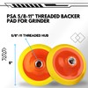 JUSTCUT 4, 5, 7, Inch Backer Pad Hook & Loop/PSA