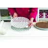 Decora Arabesque Crust Cutter, White, 30 x 30 x 3