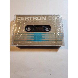 Certron Single Certron D60 Instant Start Dictation Cassette -Factory Sealed CS1