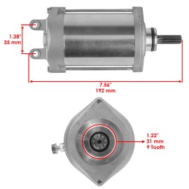 Caltric Starter & Relay Solenoid for Suzuki GSX-1300R GSX 1300R Hayabusa 1300 2003-2007