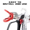 AEROPRO Tools Airless Spray Gun Tip Guard Red Replacement for