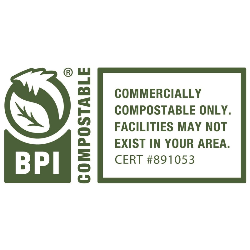 BioBag 100% Certified Compostable Resealable Sandwich Bags, 25 Count, Perfect