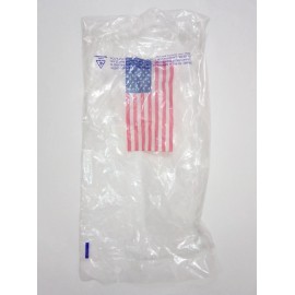 21" AMERICAN FLAG LOGO *CLEAR *PLASTIC (SHOE/STORAGE/