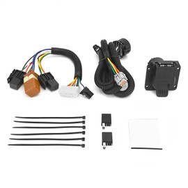 WeiSen RV Blade 7-Pin Trailer Wiring Harness, Vehicle-Side Wiring Harness with Plug & Play Connector Compatible with Nissan Pathfinder 2013-2020, Fit Infiniti QX60 2014-2021