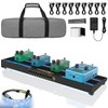 YUER Guitar Pedal Board with Built-in Power Supply & RGB