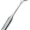 MOZUO Stainless Steel Cooking Spatula, Extra Long Scald Resistant Handle