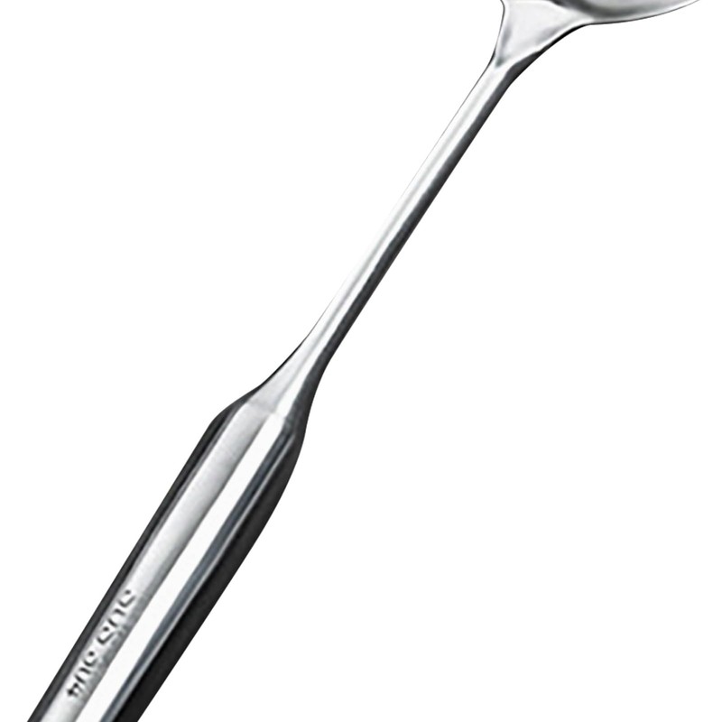 MOZUO Stainless Steel Cooking Spatula, Extra Long Scald Resistant Handle