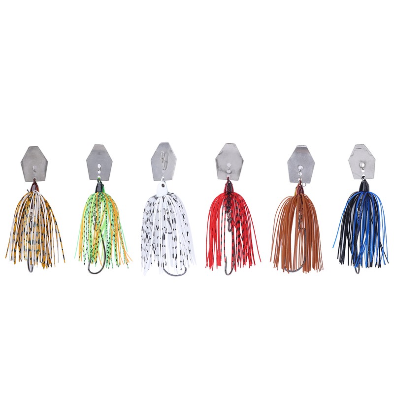 10cm 11g Metal Bait Sequin Bottom Beard Lure Fishing Lures