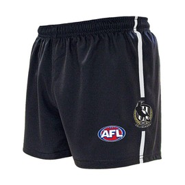 The AFL Store Collingwood Mens Baggy Shorts Black