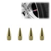 TVC29 Brown 4pcs Long Spike Spiked Tire Valve Stem Caps