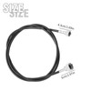 DUZFOREI 7641443183 Transmission Speedometer Cable, Replacement for Chevy TH350 TH400