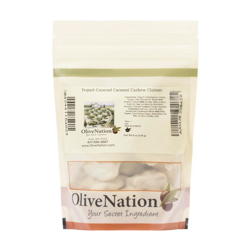 Yogurt Covered Caramel Cashew Clusters 1 lb